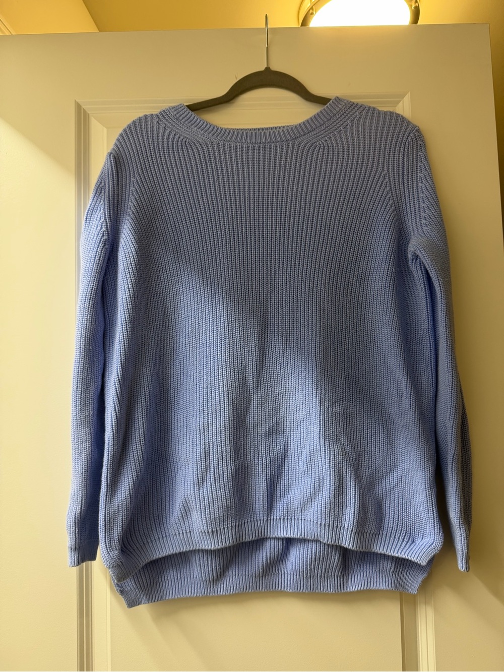 525 America Light Blue Crewneck Knit Sweater